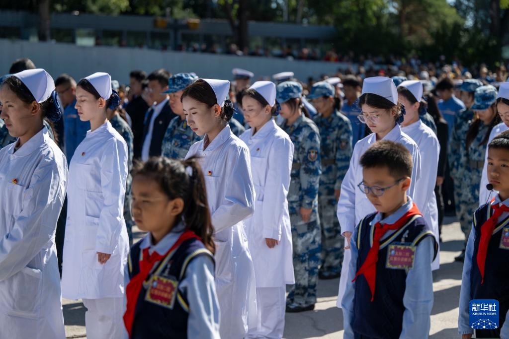 哈尔滨举行纪念九一八事变防空警报试鸣演练