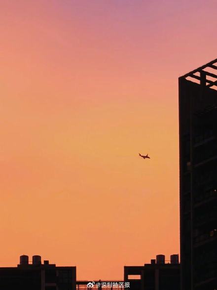 台风前夕，深圳晚霞又“上线”啦