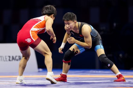 摔跤世锦赛中国选手摘银夺铜