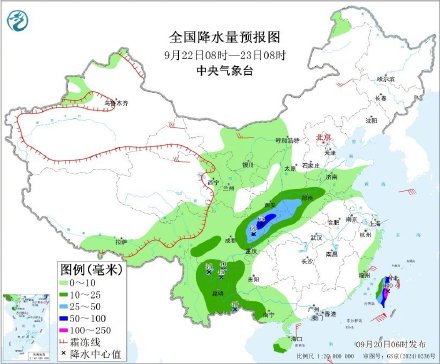 “米娜”残涡继续影响华南地区 华西新一轮较强降水上线