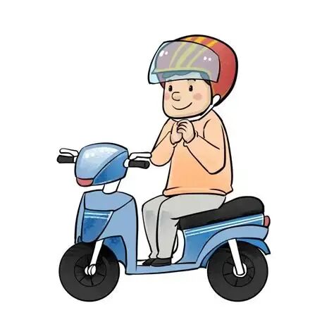 电动摩托车发生交通事故，后座乘客未戴头盔受伤由谁来担责？