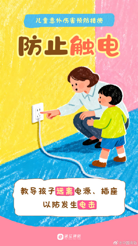 儿童9类意外伤害这样防