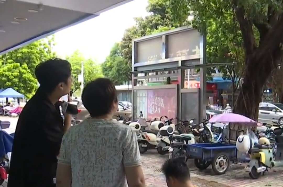 广州花都10米高榕树被吹倒，横跨路面砸中三车