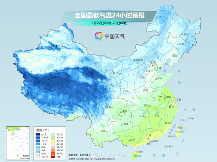 北方昼夜温差较大总体凉爽舒适 江南华南多地白天体感较热