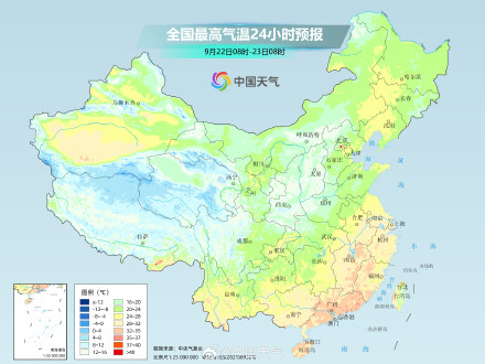 北方昼夜温差较大总体凉爽舒适 江南华南多地白天体感较热