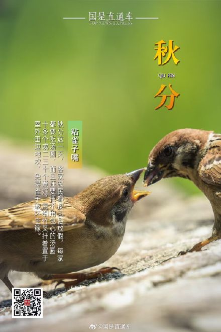 秋分是初秋和深秋的分水岭
