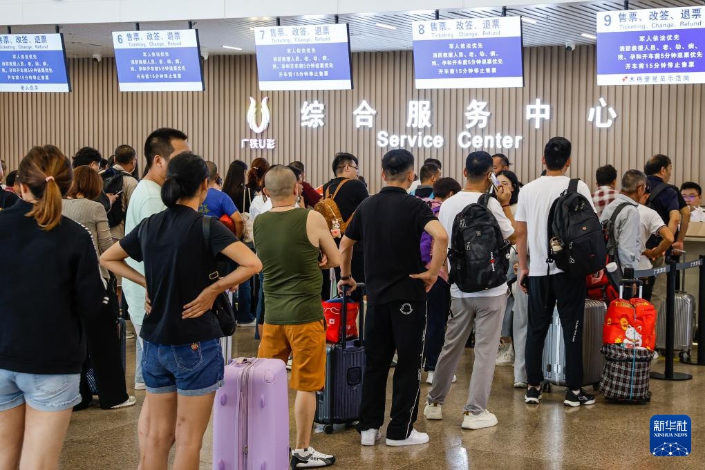 应对台风“桦加沙” 广东省内高铁及普列逐步停运