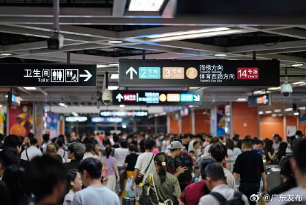 广州地铁国庆中秋将延长运营时间