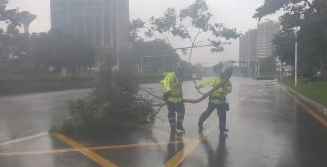 “桦加沙” 掠过深圳近海！记者直击防汛抗台第一线
