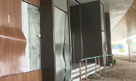 直击香港遭海水倒灌酒店现状