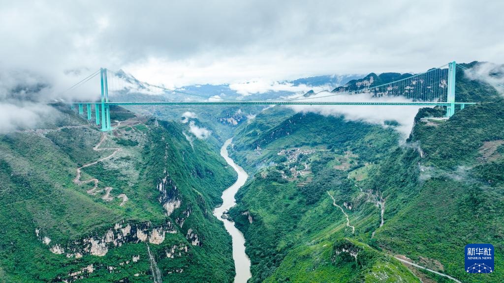 新的世界第一高桥进入建成通车倒计时 新的世界第一高桥进入建成通车倒计时
