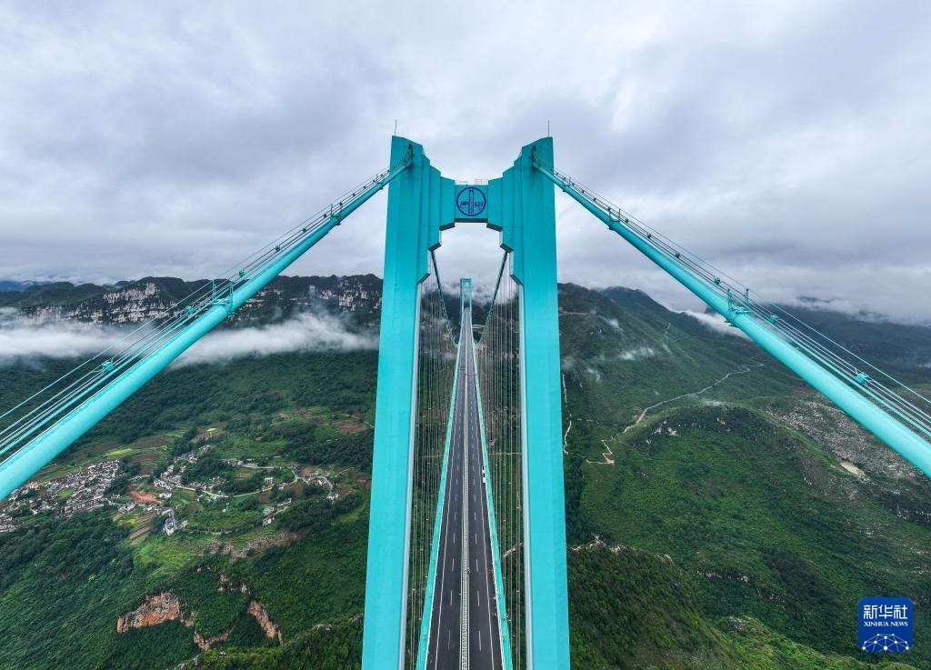 新的世界第一高桥进入建成通车倒计时 新的世界第一高桥进入建成通车倒计时