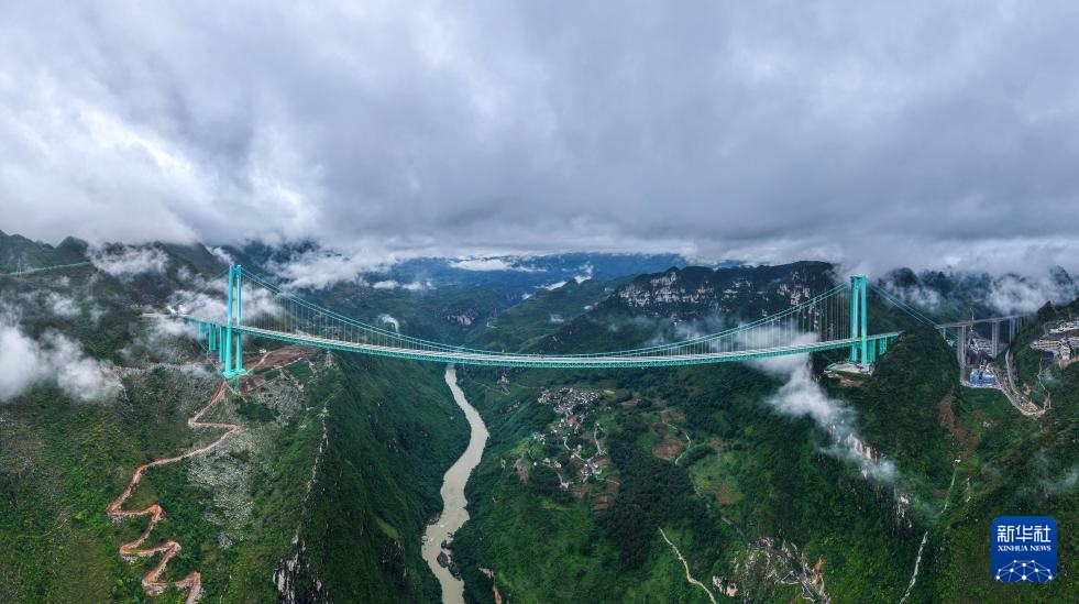 新的世界第一高桥进入建成通车倒计时 新的世界第一高桥进入建成通车倒计时
