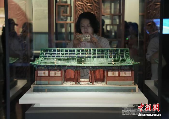 清代慈安太后陵寝烫样等文物首次向公众展出 清代慈安太后陵寝烫样等文物首次向公众展出