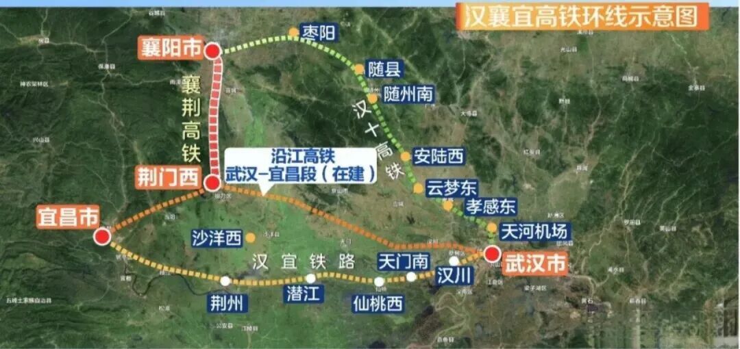 从汉口到汉口，新高铁通车了!