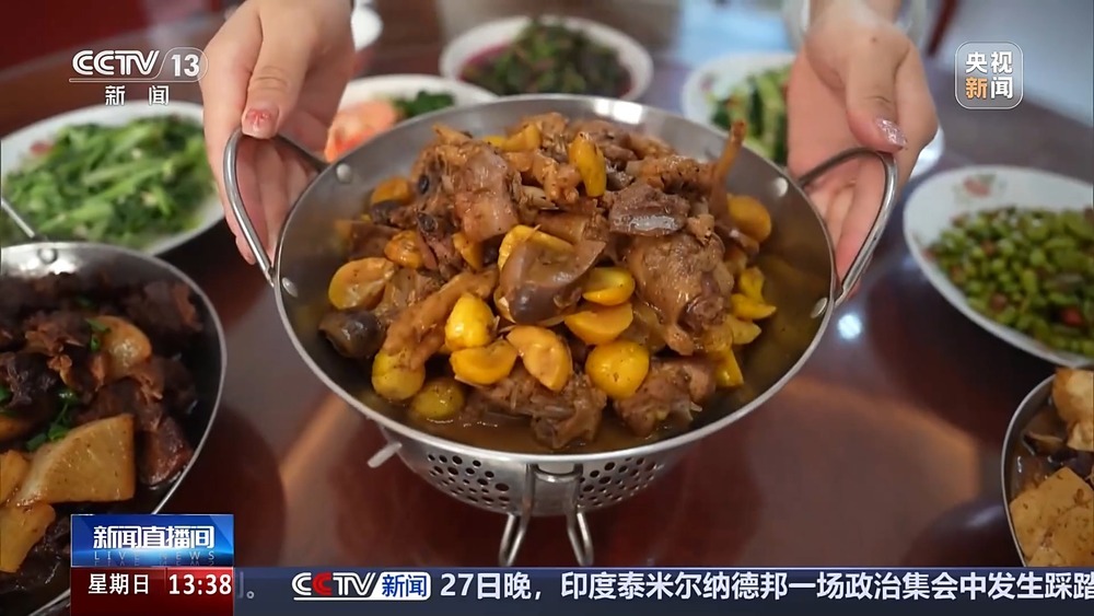 古法晒虾、板栗烧鸡 各地宝藏秋日鲜味已上桌