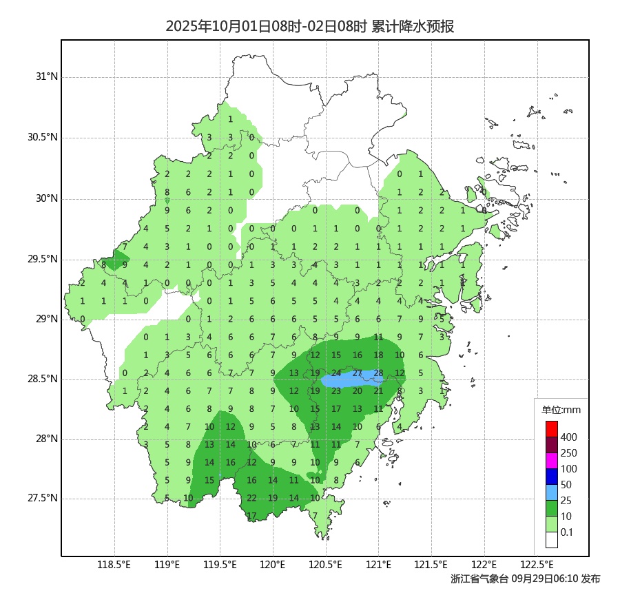 中秋国庆假期浙江天气情况如何？快来了解一下