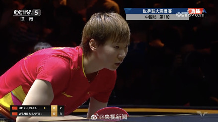 祝贺！王曼昱3比0开门红