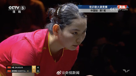 祝贺！王曼昱3比0开门红