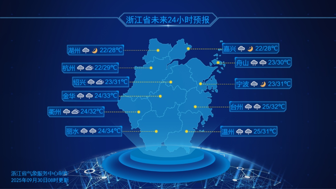 暴雨！8-10级雷雨大风！在浙江这些区域的小伙伴请注意