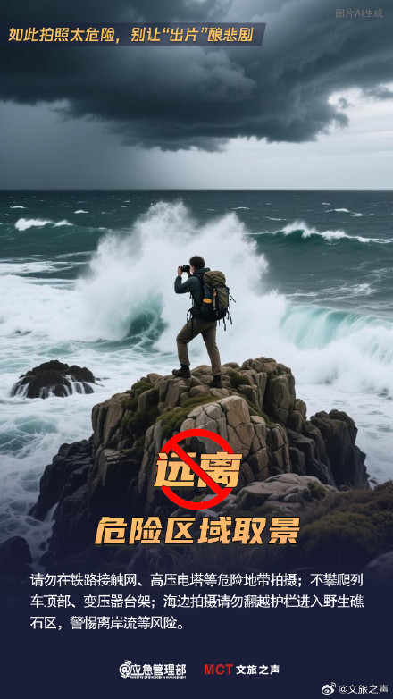 提醒！这些网红打卡出片姿势太危险