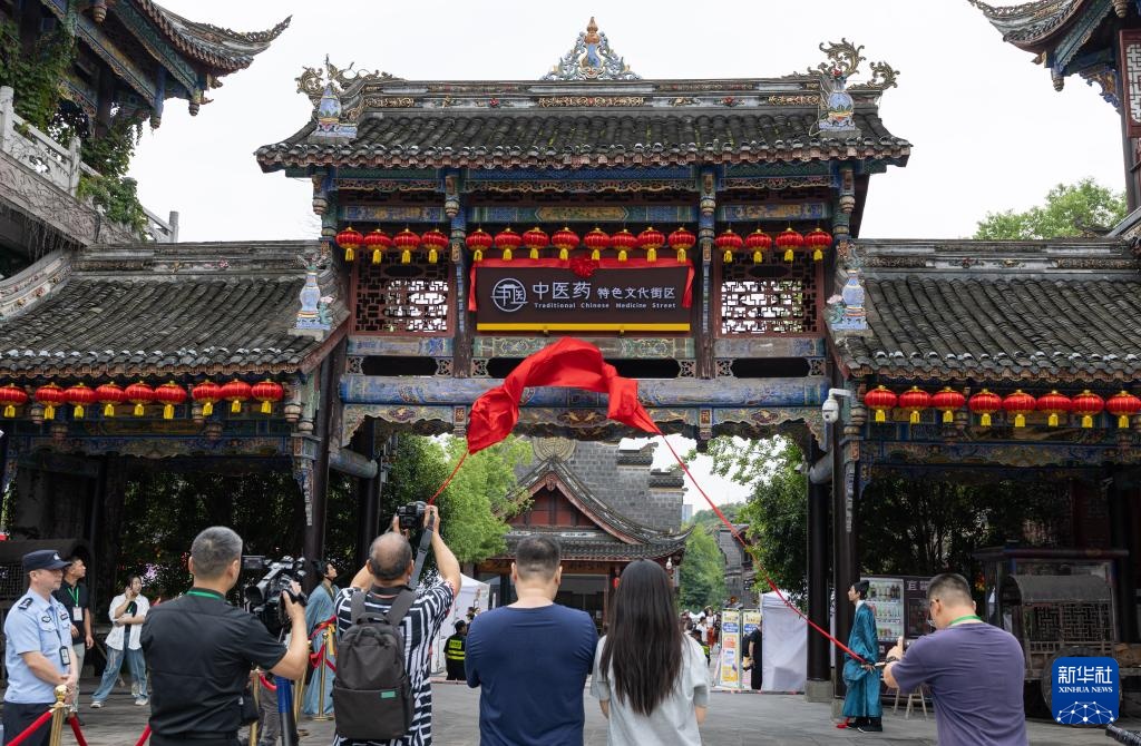 重庆璧山中医药特色文化街区正式开街