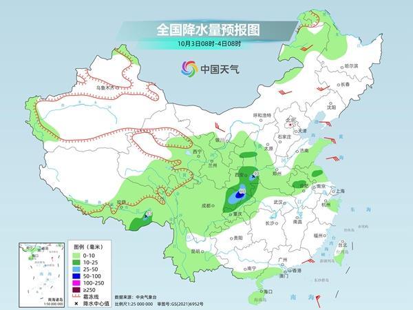 华西至黄淮多降雨 南方“秋老虎”持续