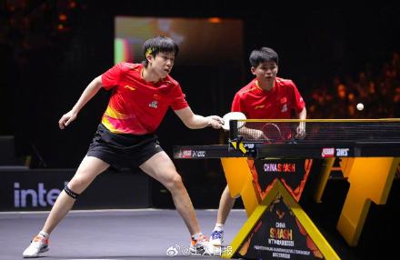 王楚钦/林诗栋晋级中国大满贯8强
