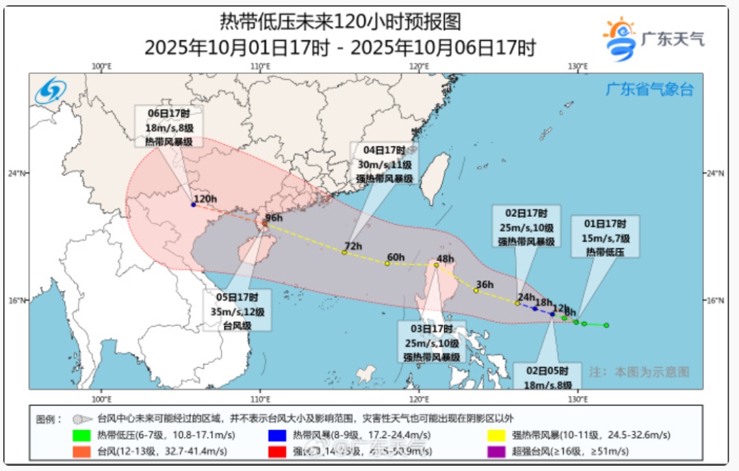预计5日登陆海南或广东雷州半岛！新台风“麦德姆”正在生成并趋向粤西