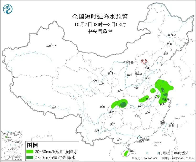 华西至黄淮多降雨！江苏局地今日午后至夜间谨防强对流天气！