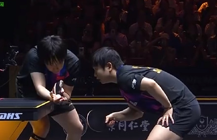 孙颖莎/王楚钦光速晋级 孙颖莎/王楚钦光速晋级