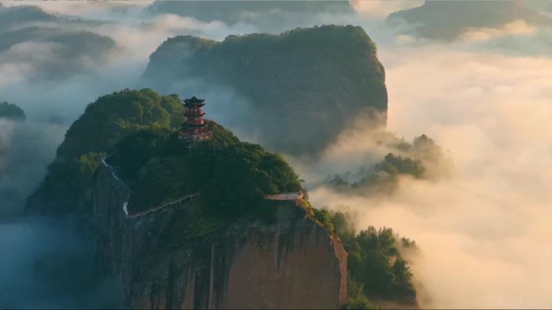 江西宁都:壮观云海迎日出 景区免费开放激发出游热情 江西宁都:壮观云海迎日出 景区免费开放激发出游热情