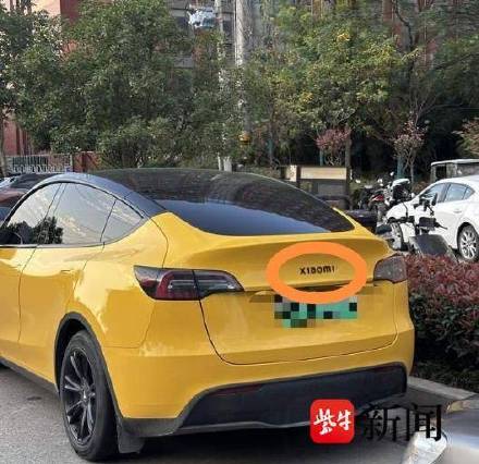 特斯拉变小米 车主私换车标违法