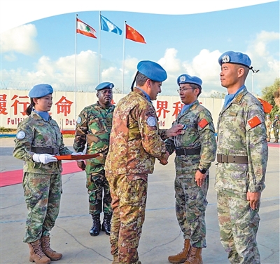 中国蓝盔,获授联合国“和平勋章”! 中国蓝盔,获授联合国“和平勋章”!
