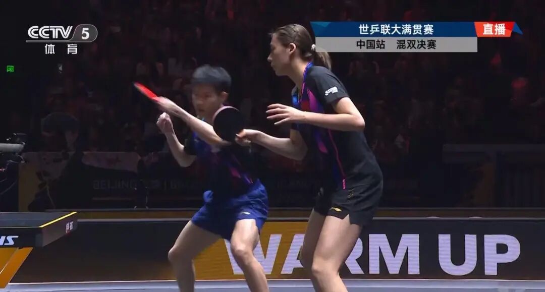 “莎头”组合获得WTT中国大满贯混双冠军，孙颖莎：我们俩没想到3-0这么顺利
