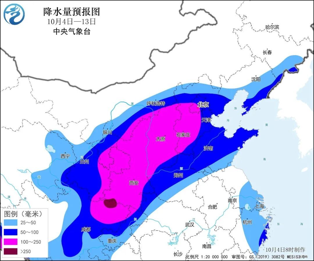 未来10天北方部分地区及四川盆地降雨偏多，谨防次生灾害