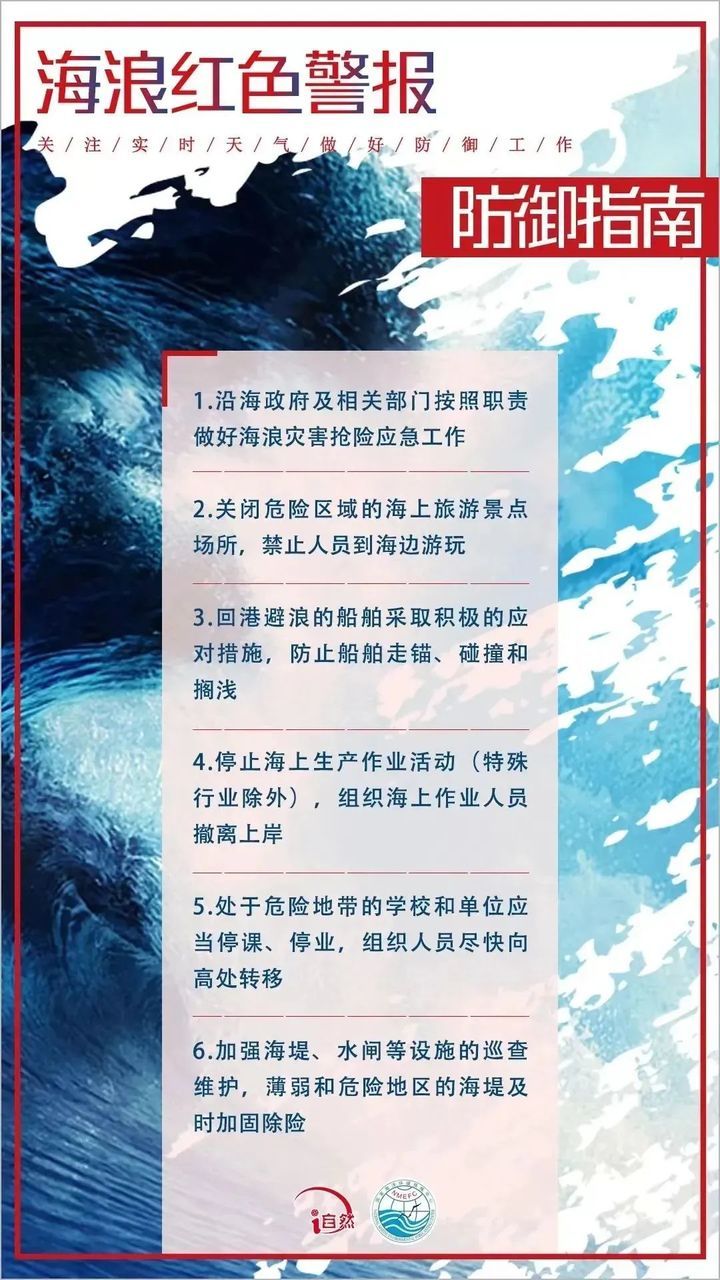 台风“麦德姆”来袭,海浪、风暴潮预警双双升为最高级红色 台风“麦德姆”来袭,海浪、风暴潮预警双双升为最高级红色