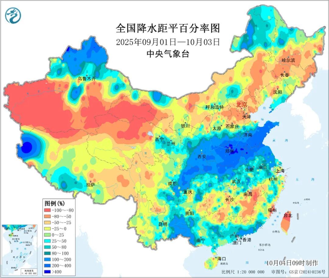 未来10天北方部分地区及四川盆地降雨偏多，谨防次生灾害
