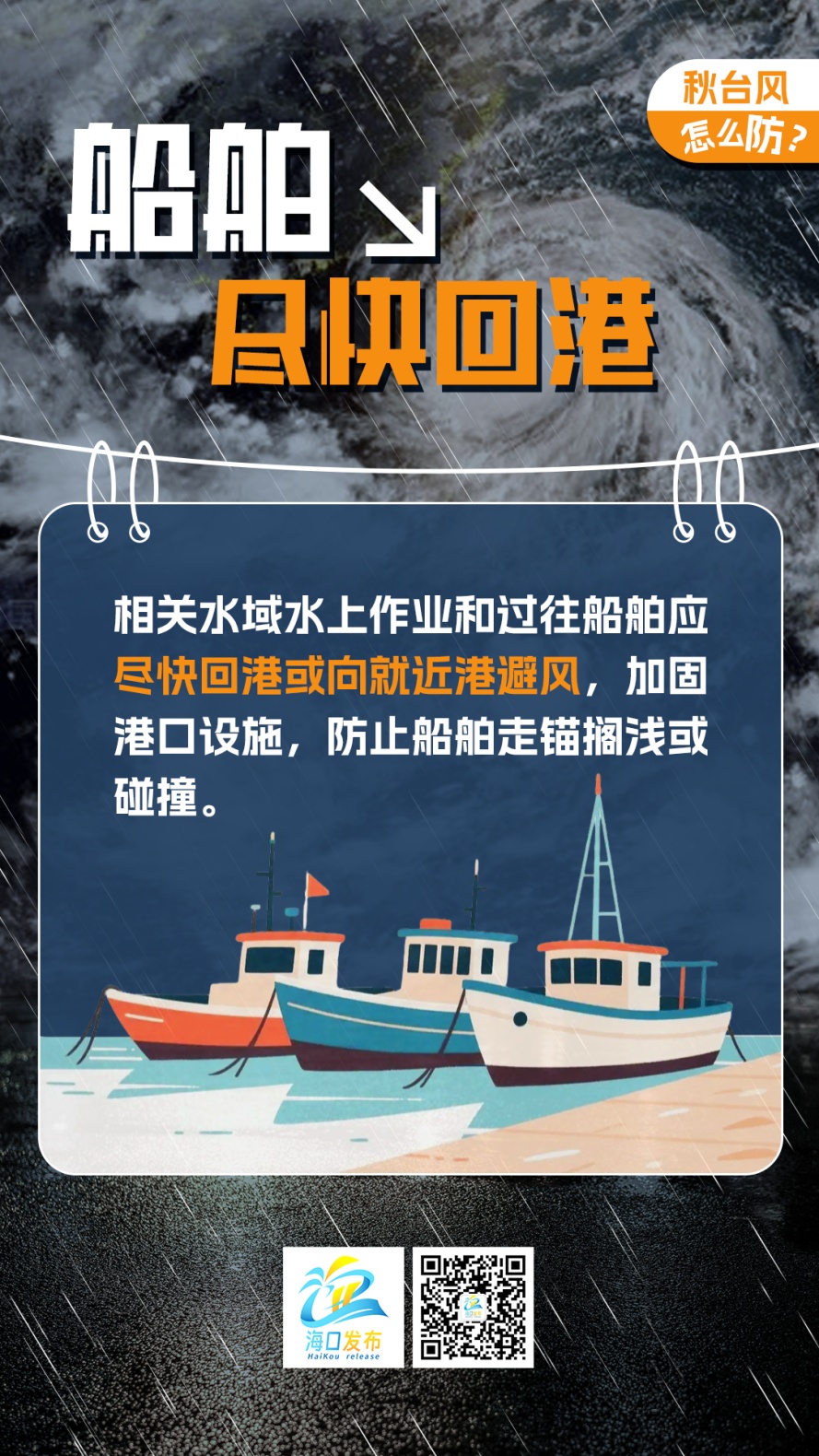 海口台风预警升级为橙色！港口、机场、铁路停运消息
