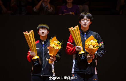 祝贺！莎头组合混双夺冠图集