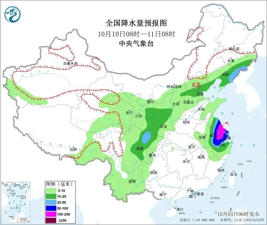 未来10天北方部分地区及四川盆地降雨偏多，谨防次生灾害