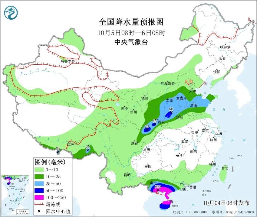 未来10天北方部分地区及四川盆地降雨偏多，谨防次生灾害