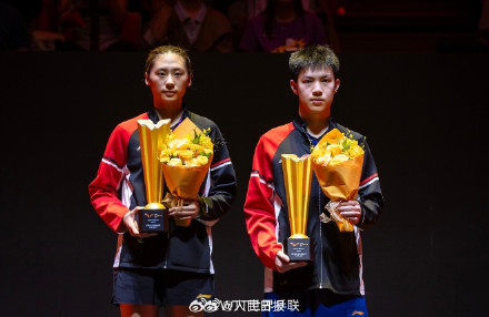 祝贺！莎头组合混双夺冠图集