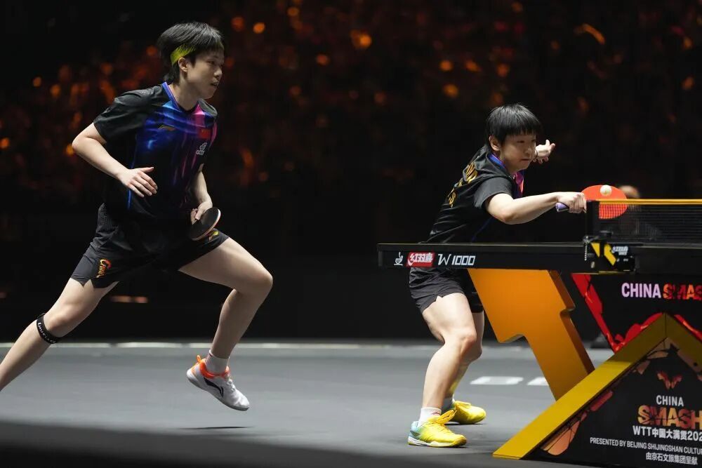 祝贺王楚钦/孙颖莎！