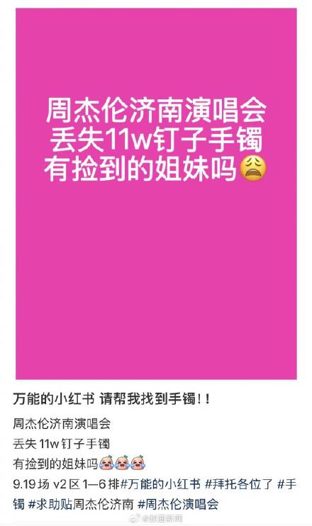11万钉子手镯寻回 失主称不可思议