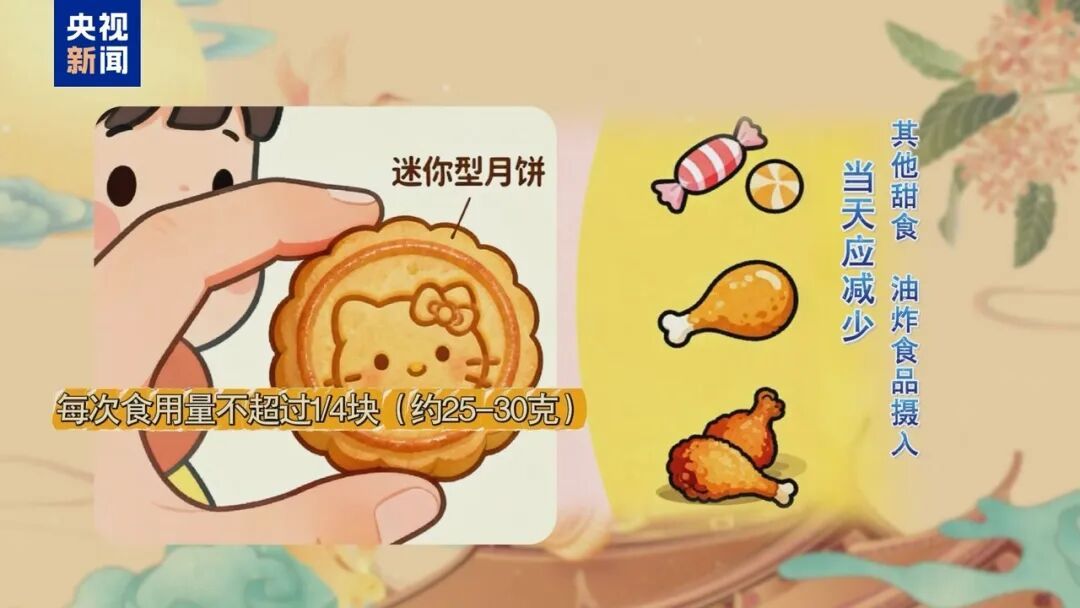 1块月饼=4碗饭？儿童和老人这样吃才健康安全