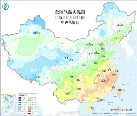 浙江江西福建包揽全国高温排行榜前十 杭州继续刷新全年高温日数纪录