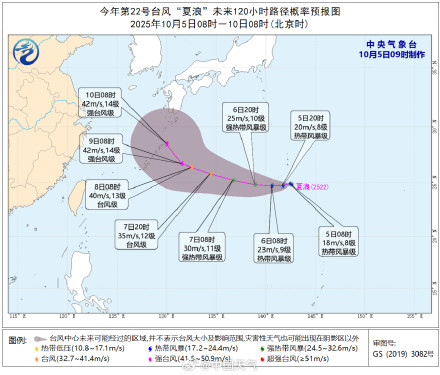 22号台风夏浪生成