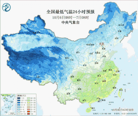 冷空气将影响内蒙古东部和东北地区等地