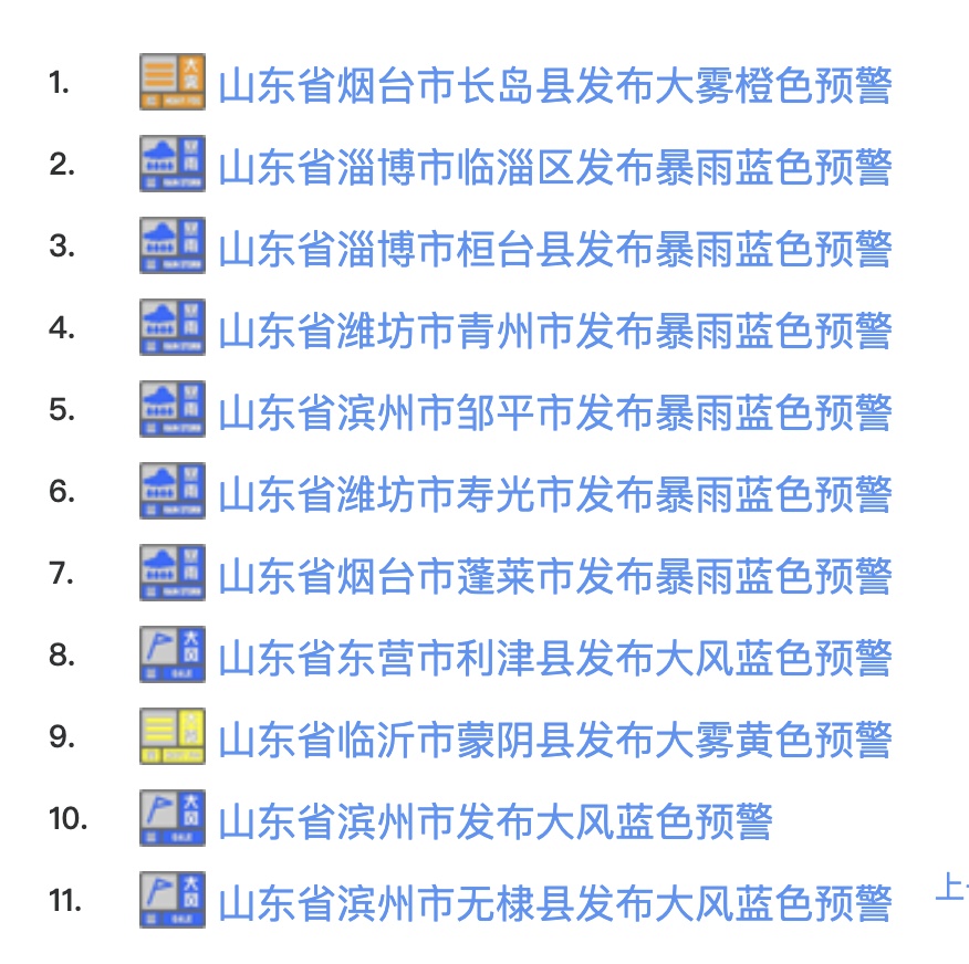 大范围明显降水继续，局部有暴雨！山东发布山洪灾害预警！